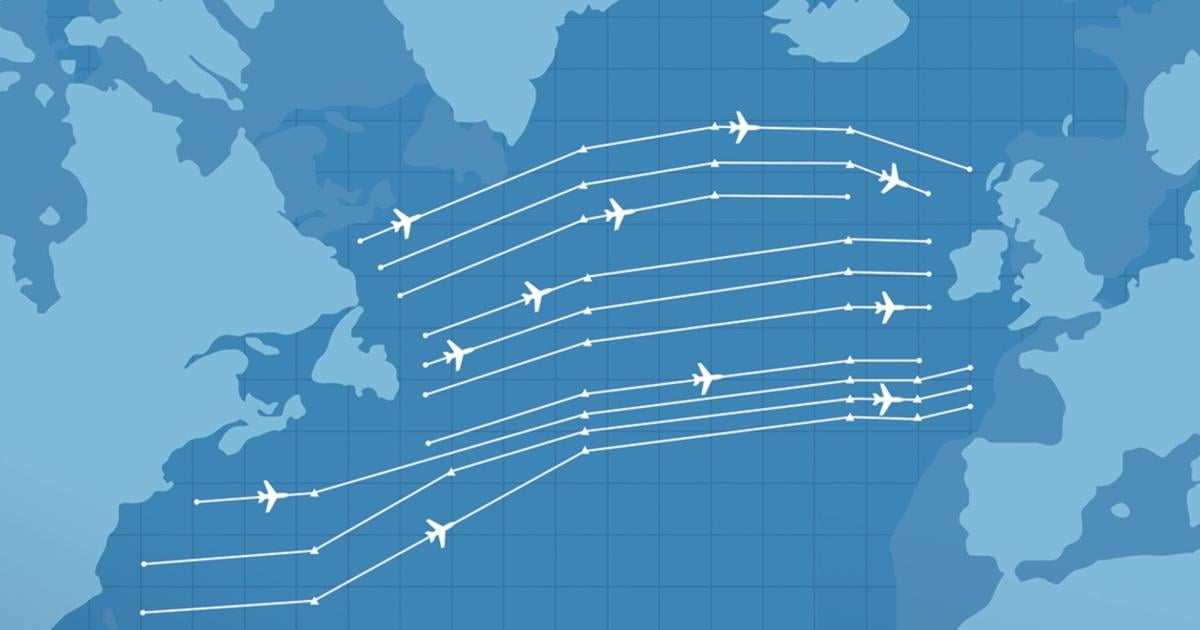 ジェット気流とトラック