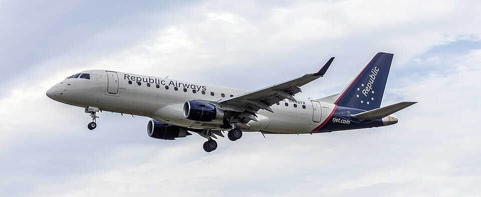 Republic Airways の Embraer E170