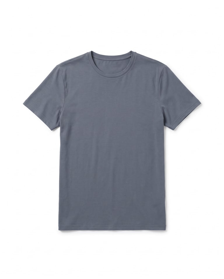 Camiseta Tech Modal Masculina Cinza Chumbo