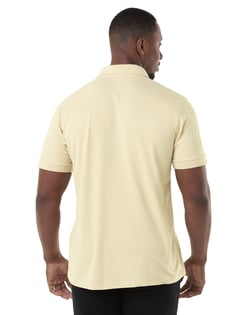 Camisa Polo Piquet Masculina Amarelo Claro