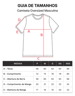 Kit 5 Camisetas Masculinas Oversized 02