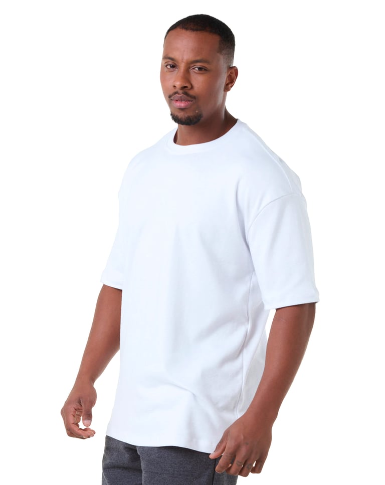 Camiseta Oversized Masculina Branca