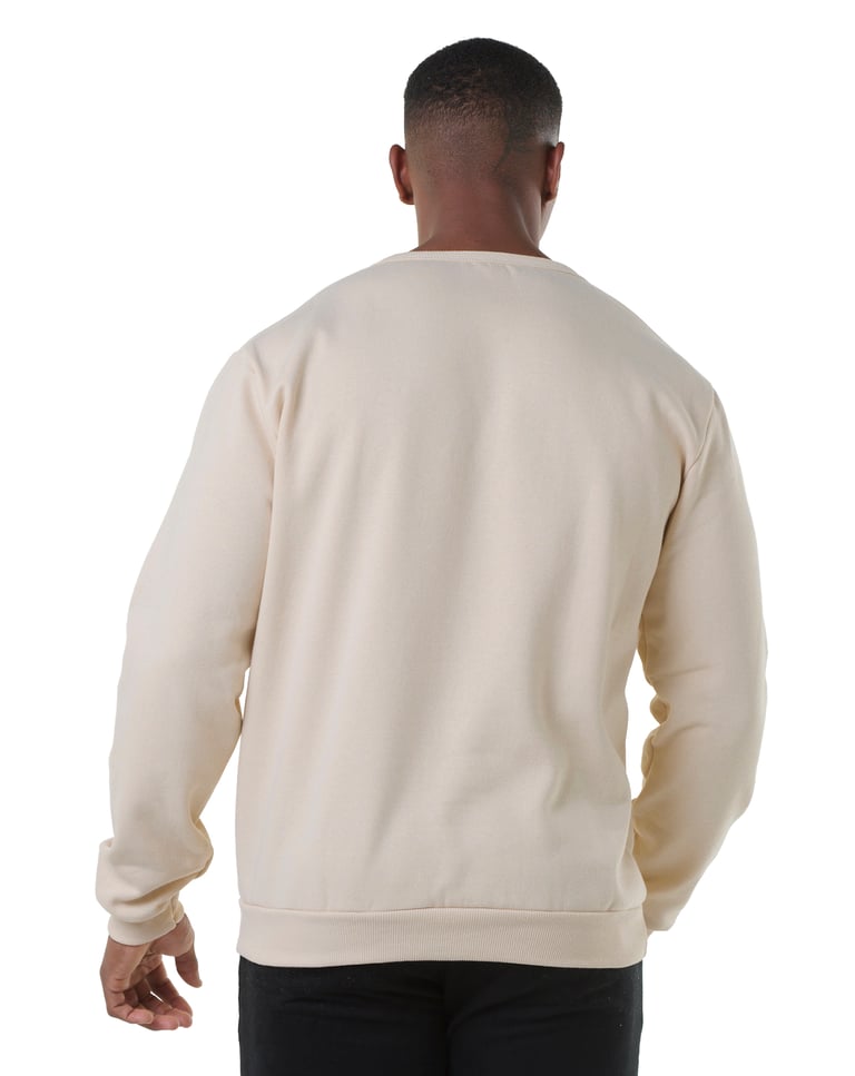 Kit 3 Blusões de Moletom Areia