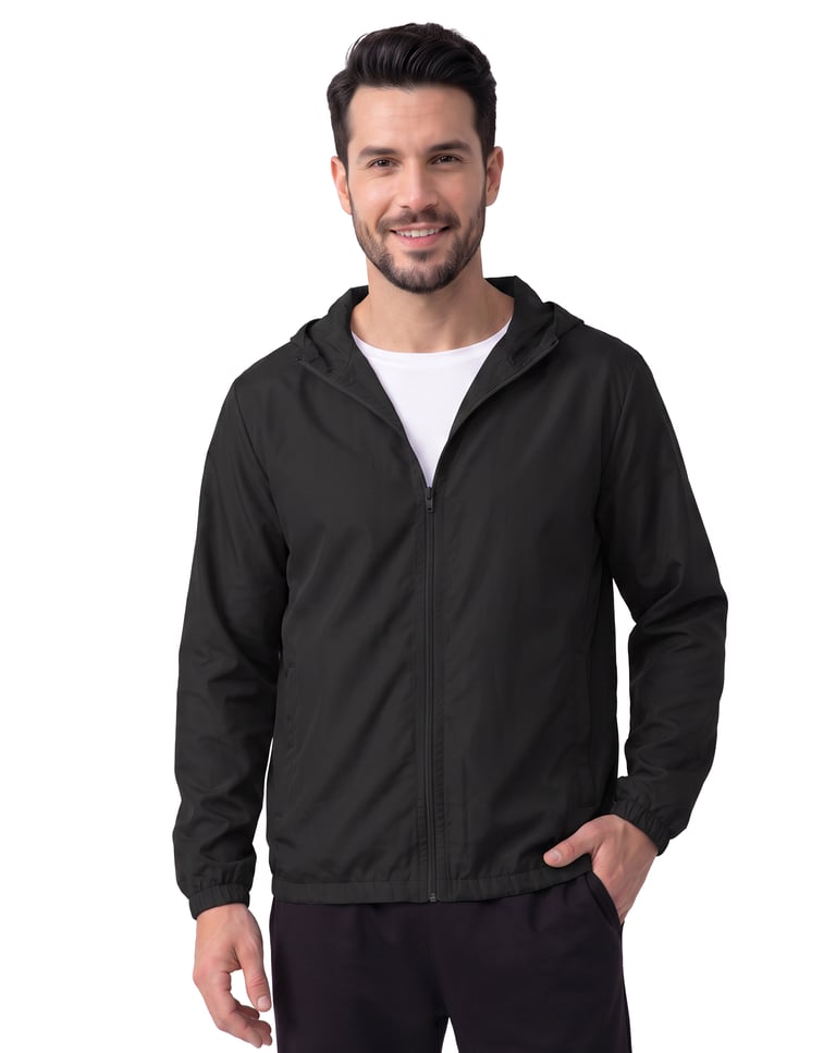 Jaqueta Corta Vento Masculina Preta