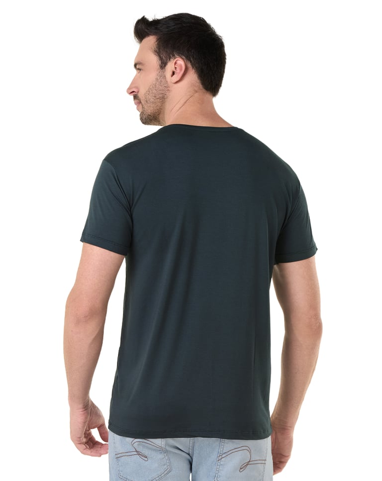 Camiseta Tech Modal Masculina Grafite