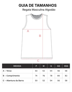 Regata de Algodão Premium Branca
