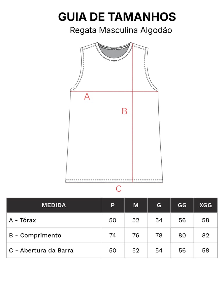 Regata de Algodão Premium Branca