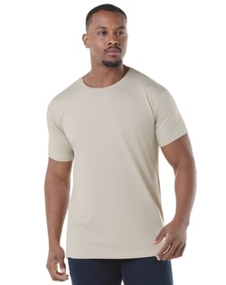 Camiseta Tech Modal Masculina Areia
