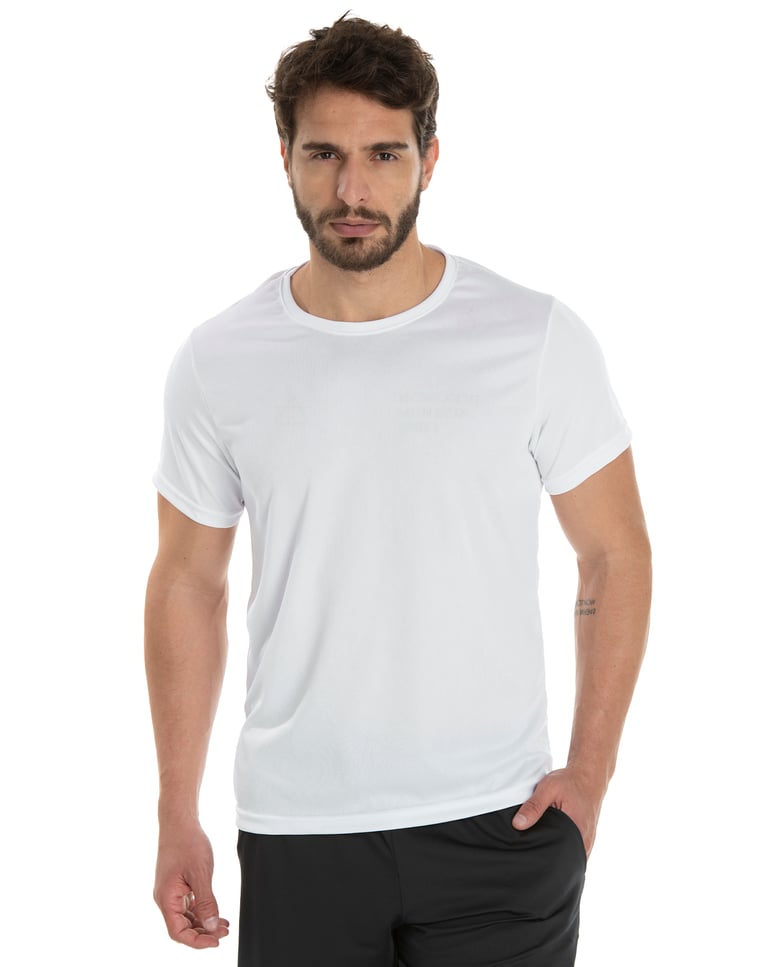 Camiseta Dry Fit Branca Proteção UV 30+