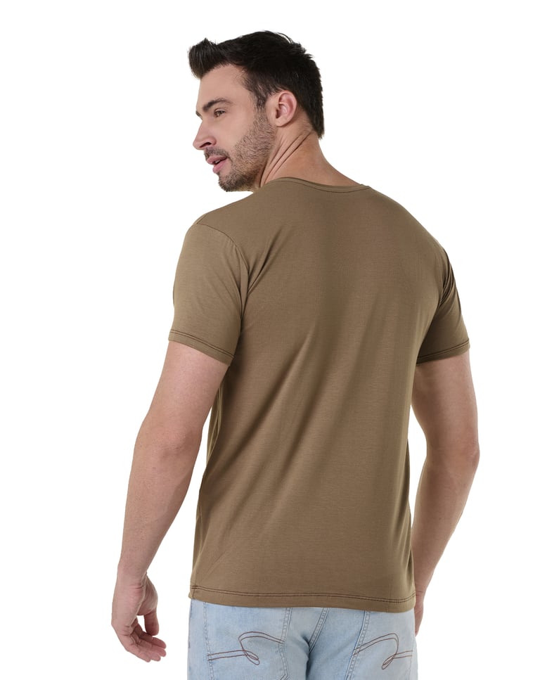 Camiseta Tech Modal Masculina Madeira