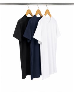 Kit 3 Camisetas de Algodão Egípcio Masculinas 12