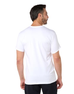 Camiseta de Algodão Egípcio Branca