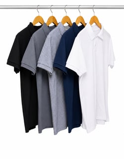 Kit 5 Camisas Polo Piquet Masculinas 11