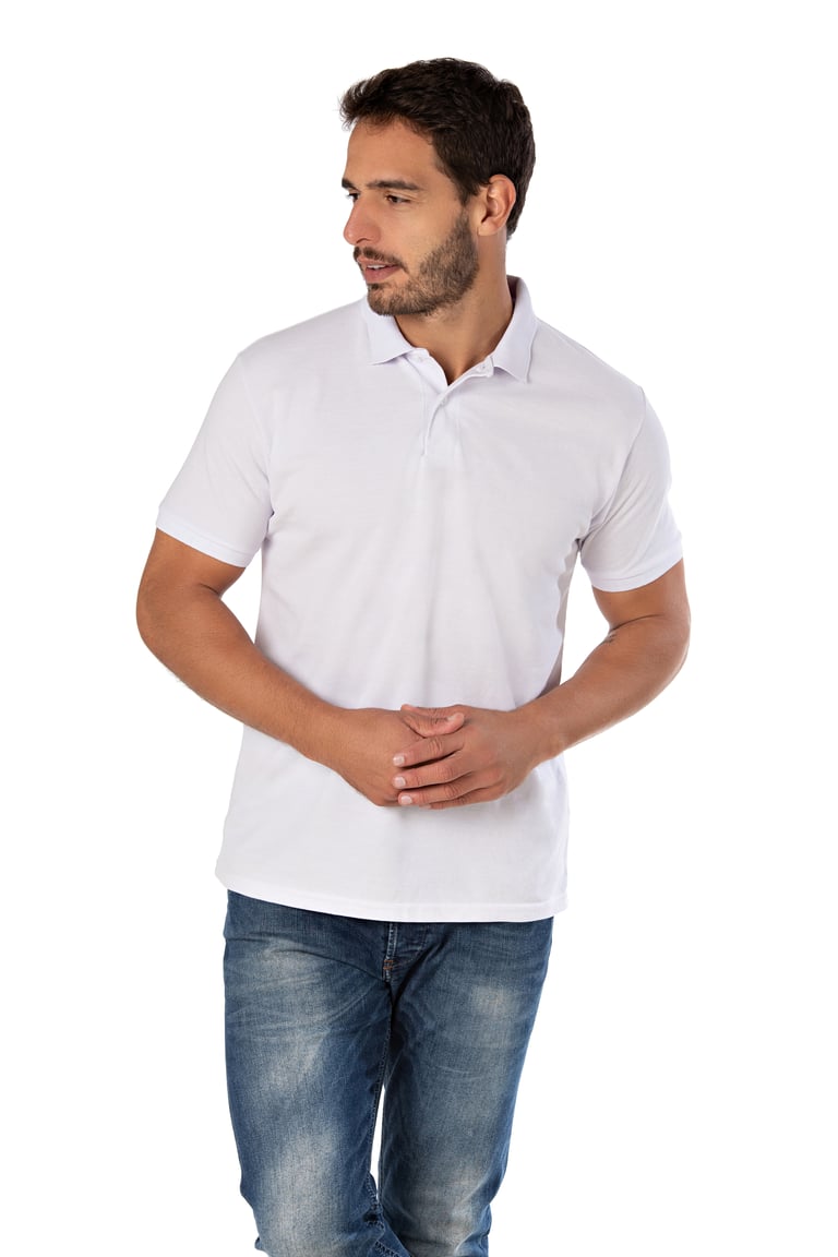 Kit 3 Camisas Polo Piquet Masculinas 2