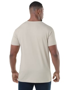 Camiseta Tech Modal Masculina Areia