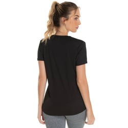 KIT 5 Camisetas Femininas Dry Fit Pretas Proteção UV 30+