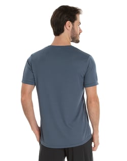 Camiseta Dry Fit Cinza Titanium Proteção UV 30+