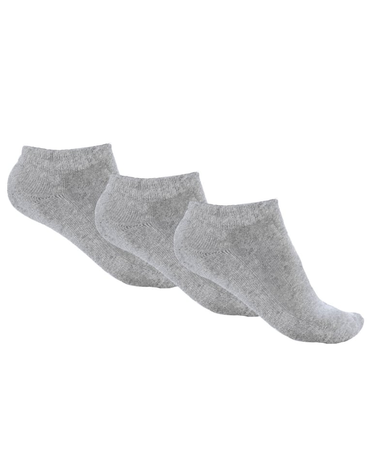 Kit 3 Meias Cano Curto Masculina Mescla