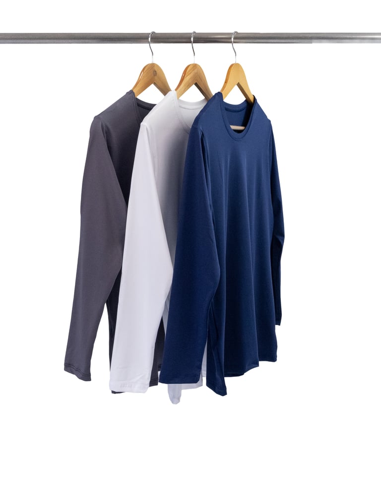 Kit 3 Camisetas Segunda Pele Manga Longa Masculina 03