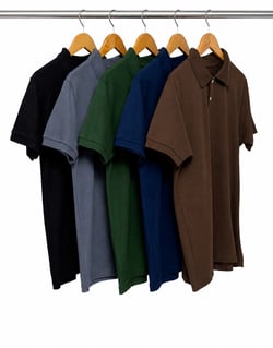 Kit 5 Camisas Polo Piquet Masculinas 02