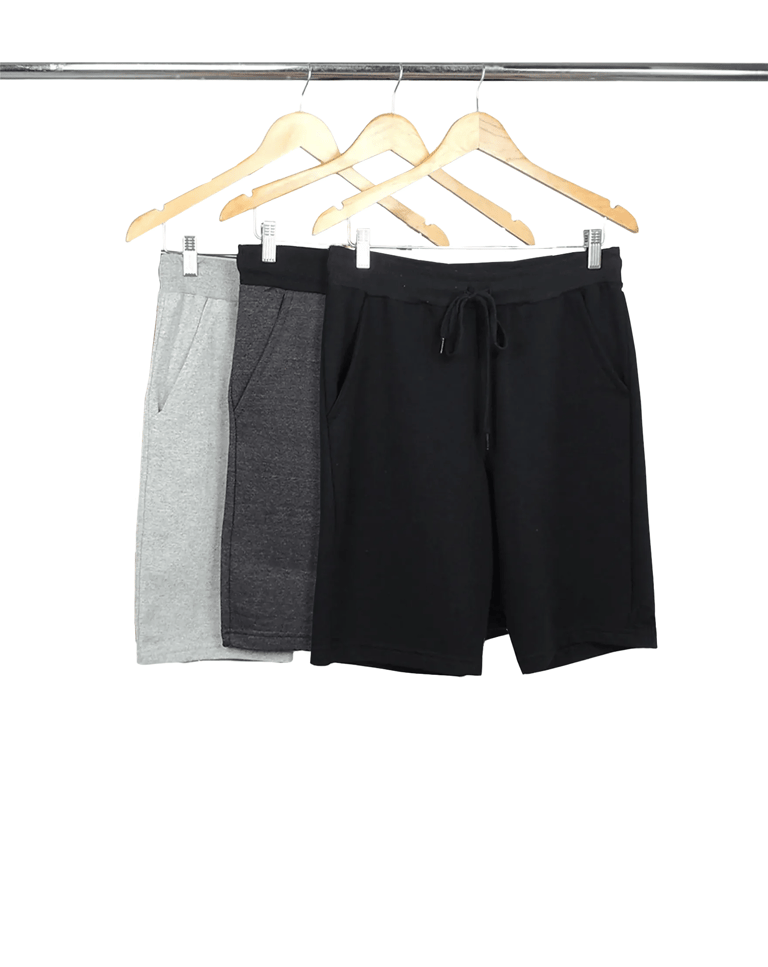 Kit 3 Bermudas de Moletom Masculinas 1