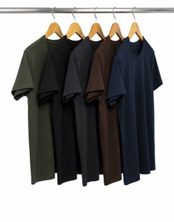 Kit 5 Camisetas de Algodão Egípcio Masculinas 08