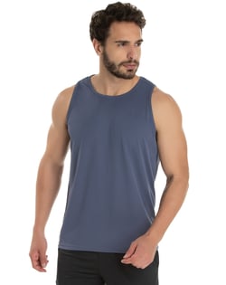 Regata Dry Fit Cinza Titanium Proteção UV 30+