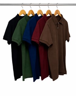 Kit 5 Camisas Polo Piquet Masculinas 04