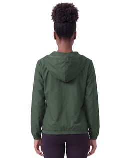 Jaqueta Corta Vento Feminina Verde Militar