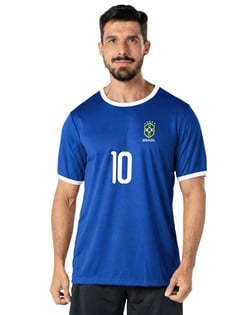 Kit 2 Camisetas Masculinas Brasil Copa 2026 Dry Fit
