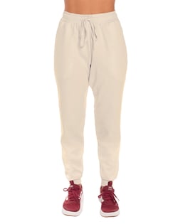 Calça Feminina de Moletom Areia