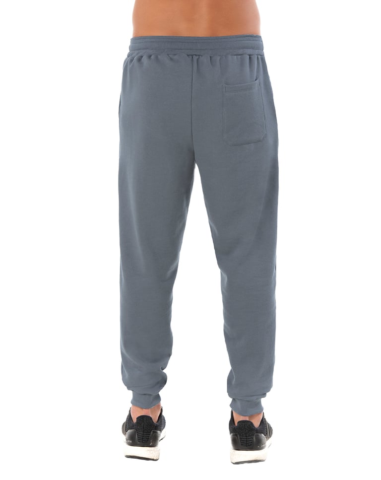 Calça Masculina de Moletom Cinza Chumbo