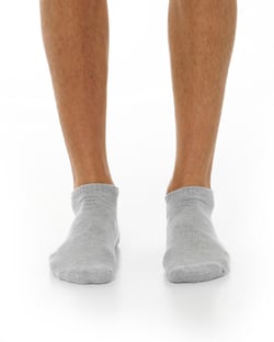 Kit 3 Meias Cano Curto Masculina Mescla