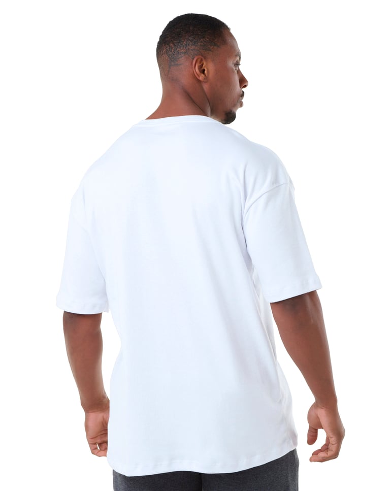 Camiseta Oversized Masculina Branca