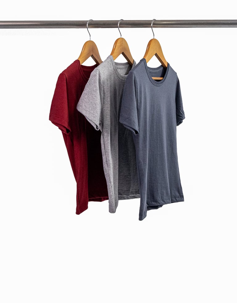 Kit 3 Camisetas Infantil de Algodão Penteado 05