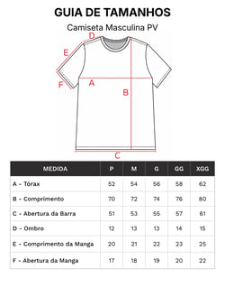 Camiseta PV / Malha Fria Branca