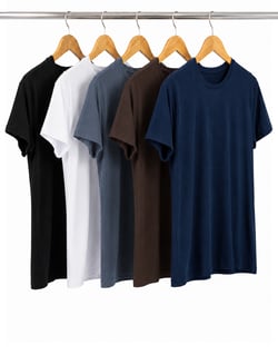 Kit 5 Camisetas Tech Modal Femininas 08