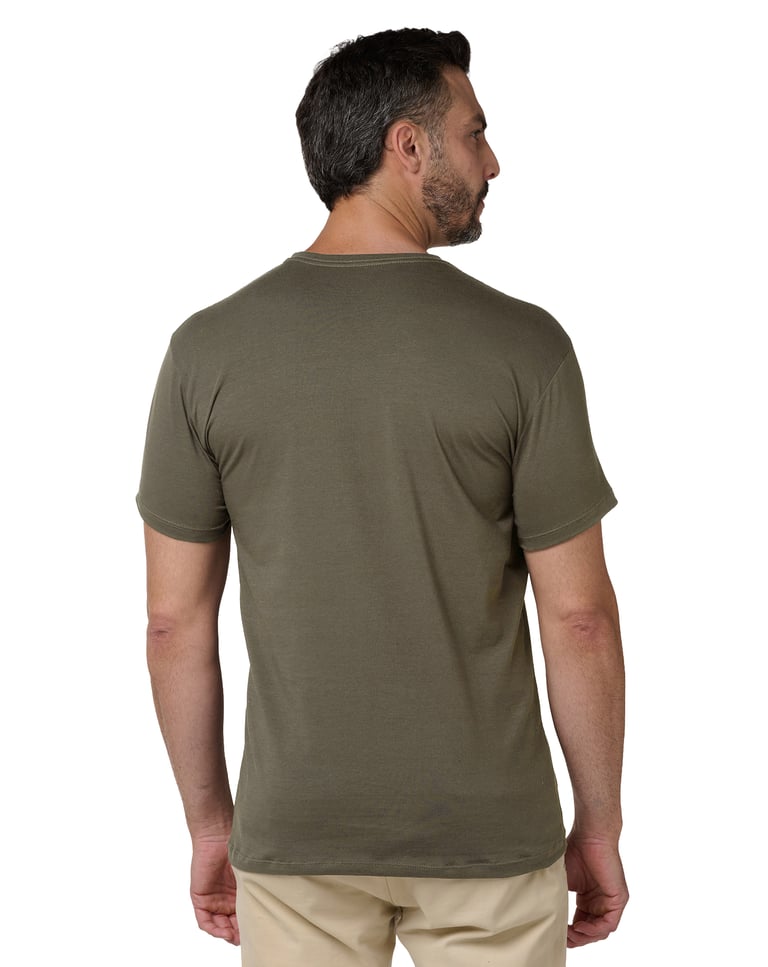 Camiseta de Algodão Egípcio Cinza Mineral