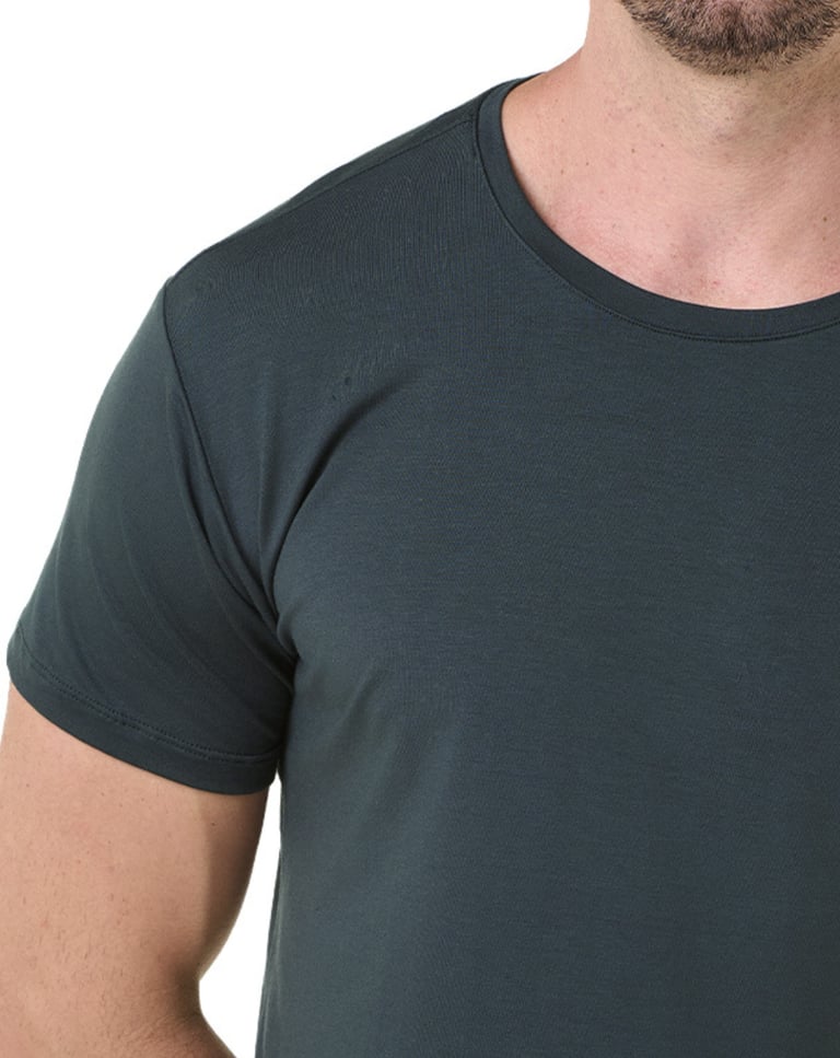 Camiseta Tech Modal Masculina Grafite