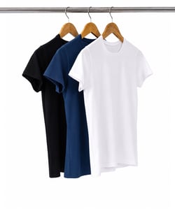 Kit 3 Camisetas de Algodão Egípcio Femininas 15