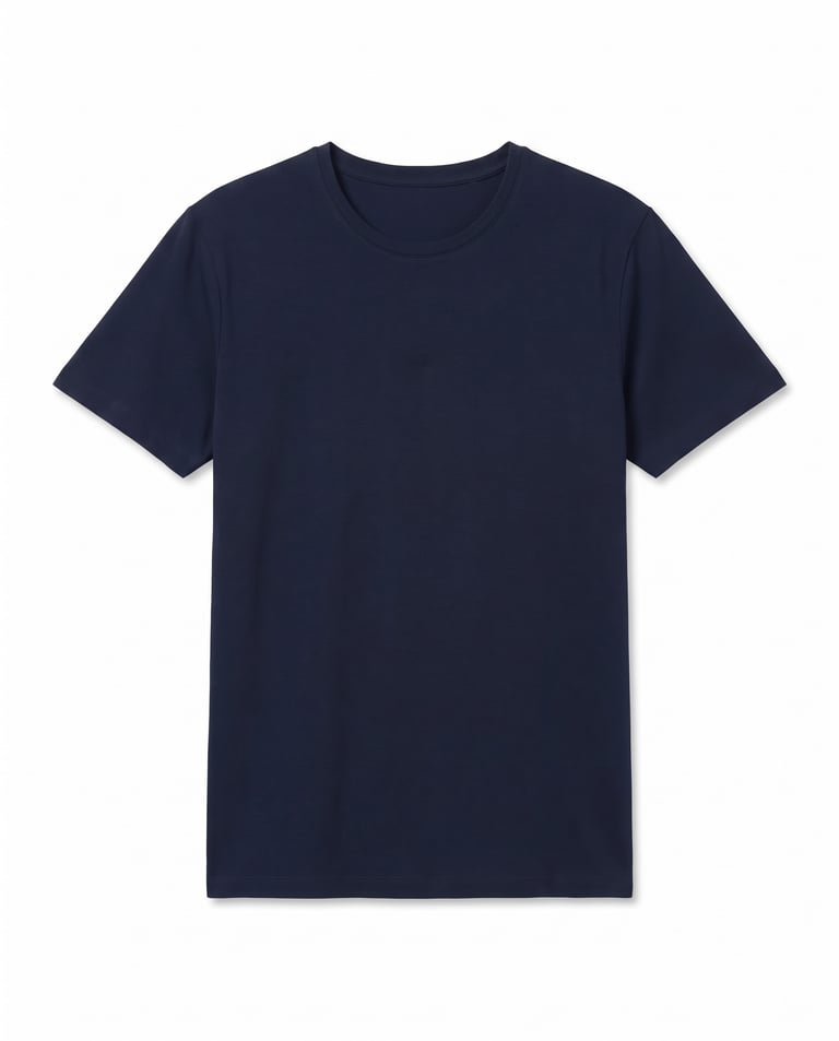 Camiseta Tech Modal Masculina Azul Marinho