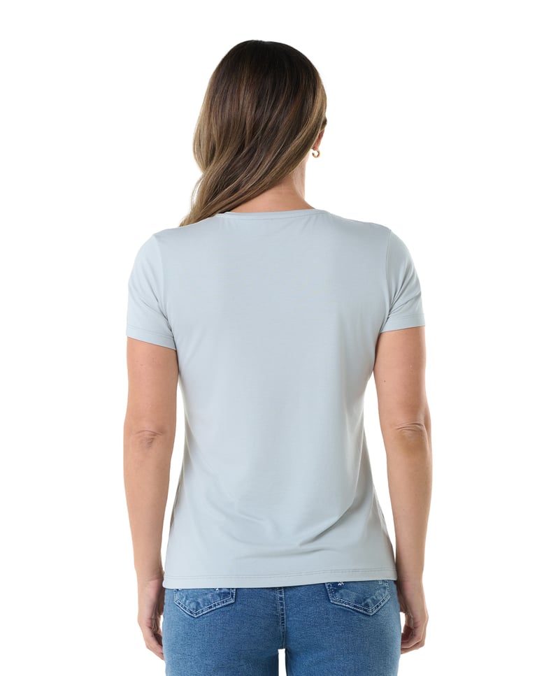 Camiseta Tech Modal Feminina Gelo