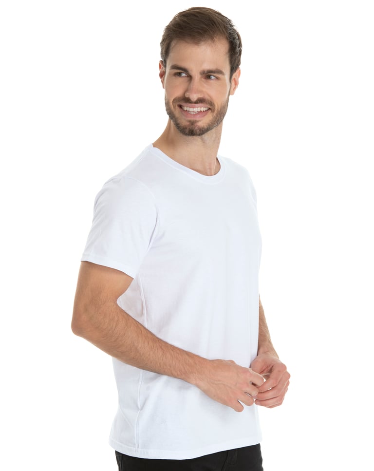 Kit 3 Camisetas Masculinas de Algodão Premium 26
