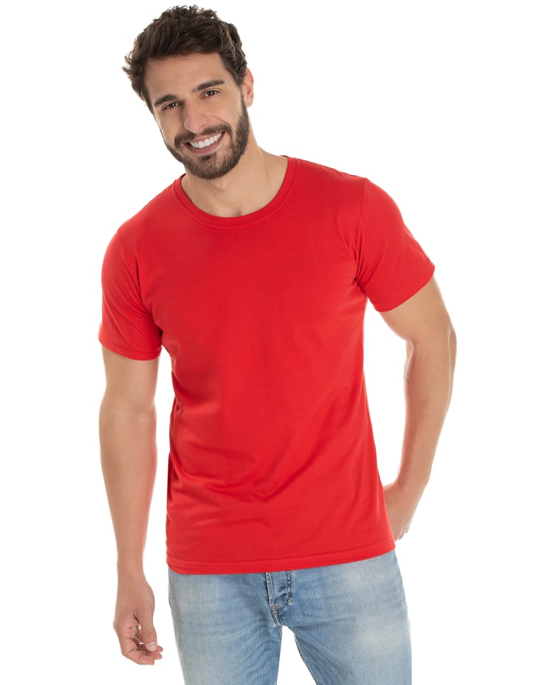 Kit 5 Camisetas Masculinas de Algodão Premium 16