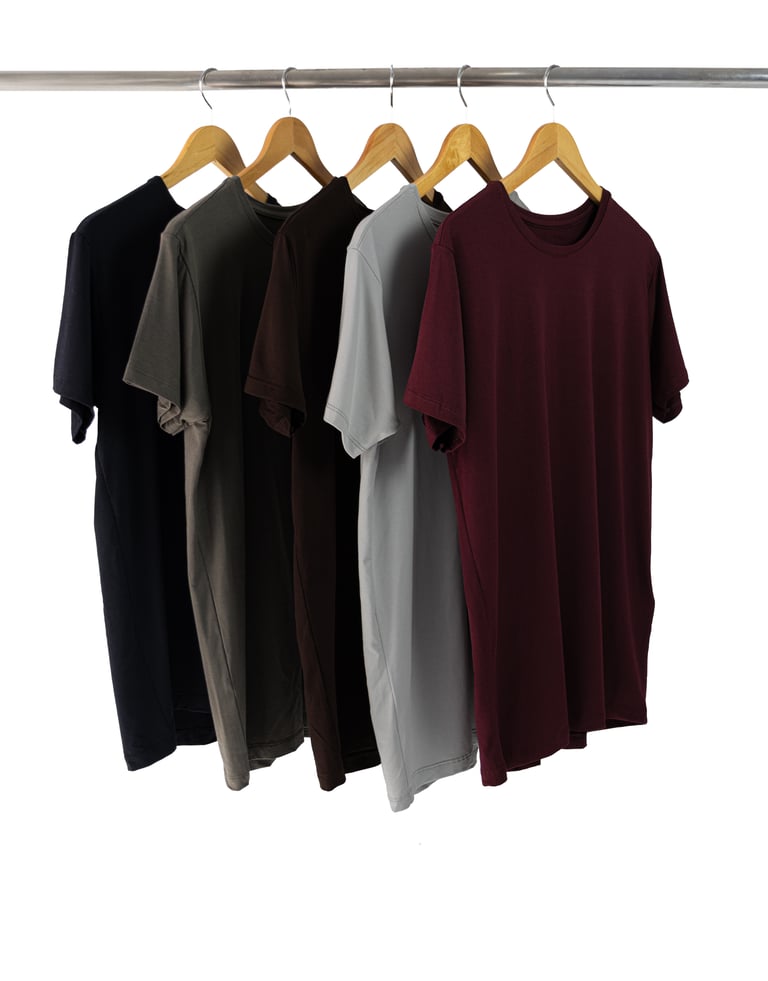 Kit 5 Camisetas Tech Modal Masculinas 05