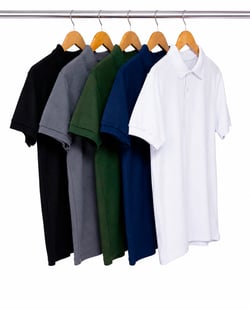 Kit 5 Camisas Polo Piquet Masculinas 05