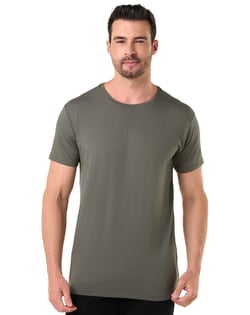 Camiseta Tech Modal Masculina Cinza Terra