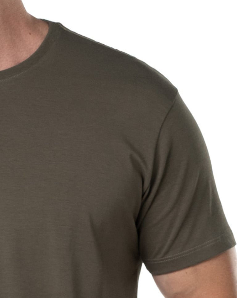 Camiseta de Algodão Egípcio Cinza Mineral