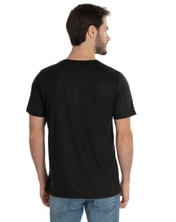 KIT 5 Camisetas de Poliéster/Sublimática Preta