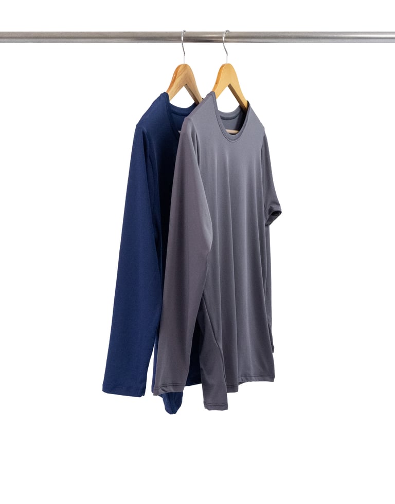 Kit 2 Camisetas Segunda Pele Manga Longa Masculina 03